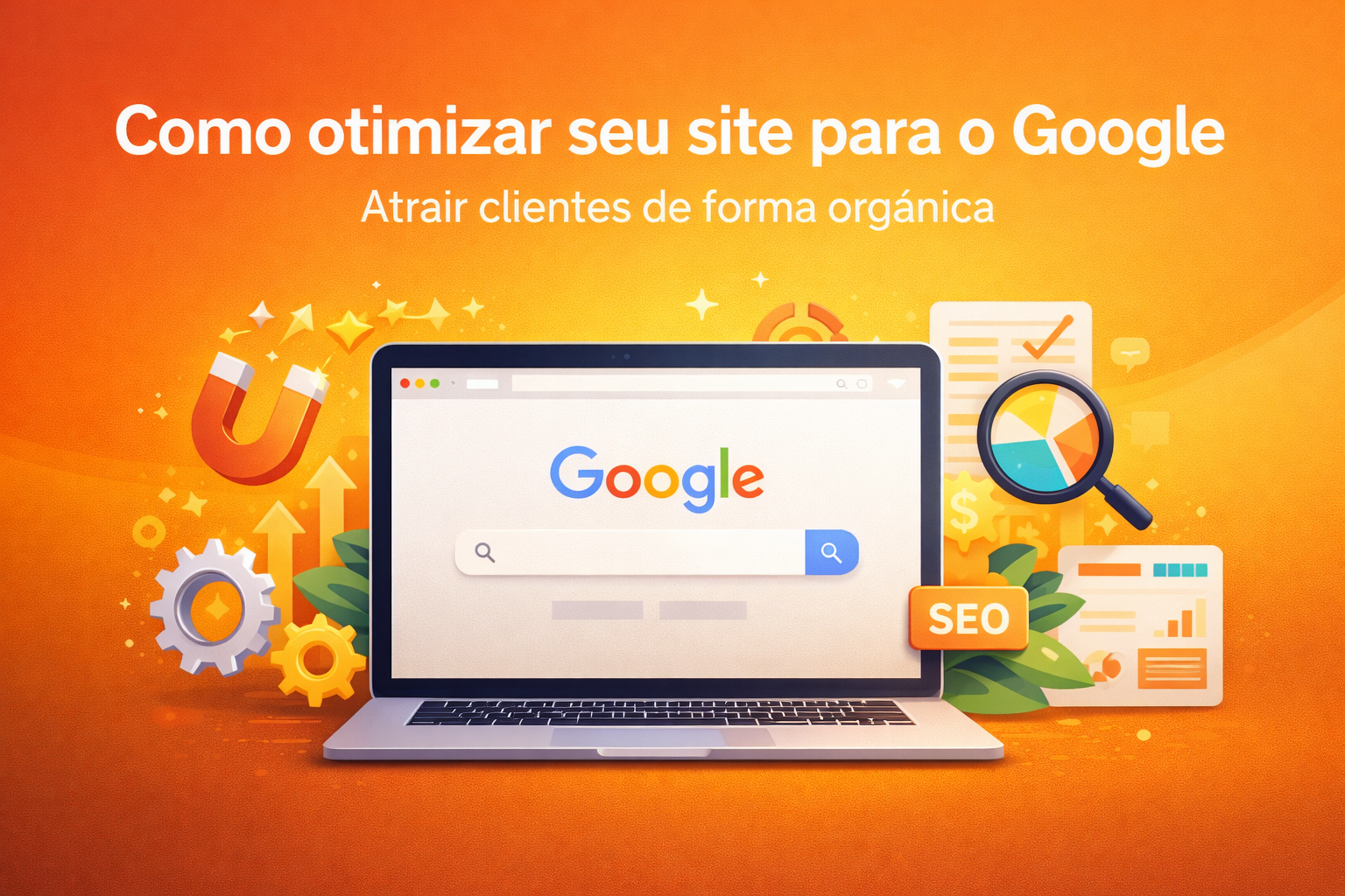 Como otimizar seu site para o Google e atrair clientes de forma orgânica