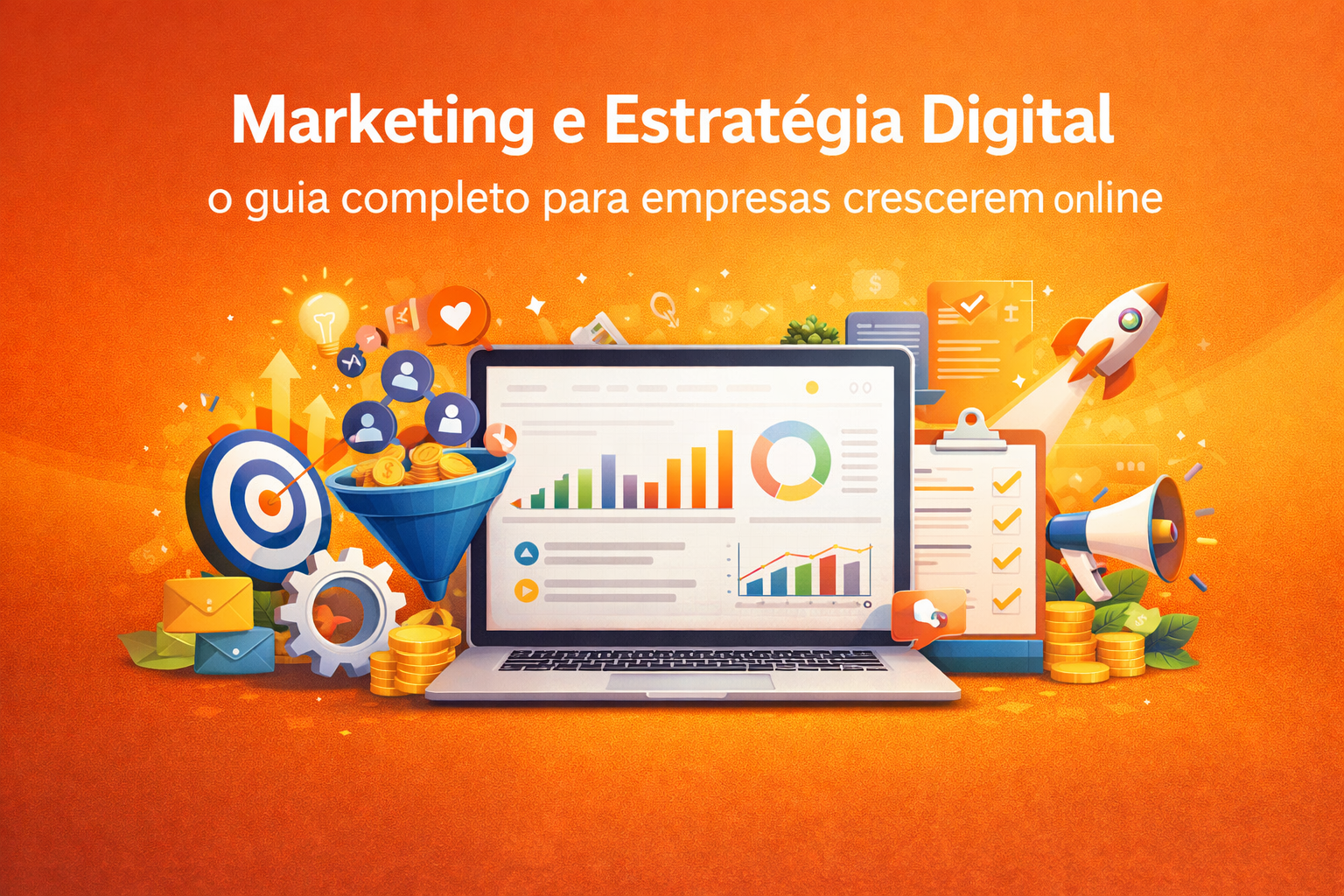 Marketing e Estratégia Digital para Empresas: Guia Completo para Crescer Online em 2026