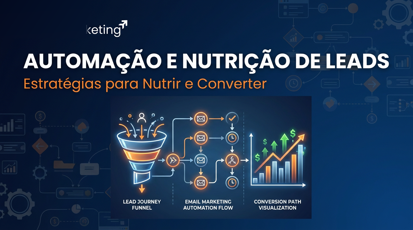 Automação e Nutrição de Leads: como transformar contatos em clientes ao longo do tempo