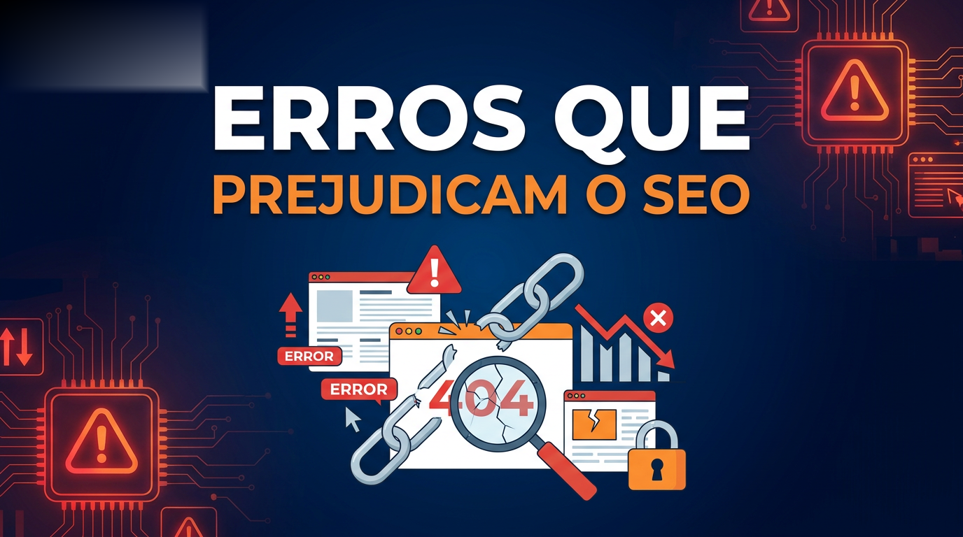 Erros que prejudicam o SEO das empresas e impedem o site de aparecer no Google