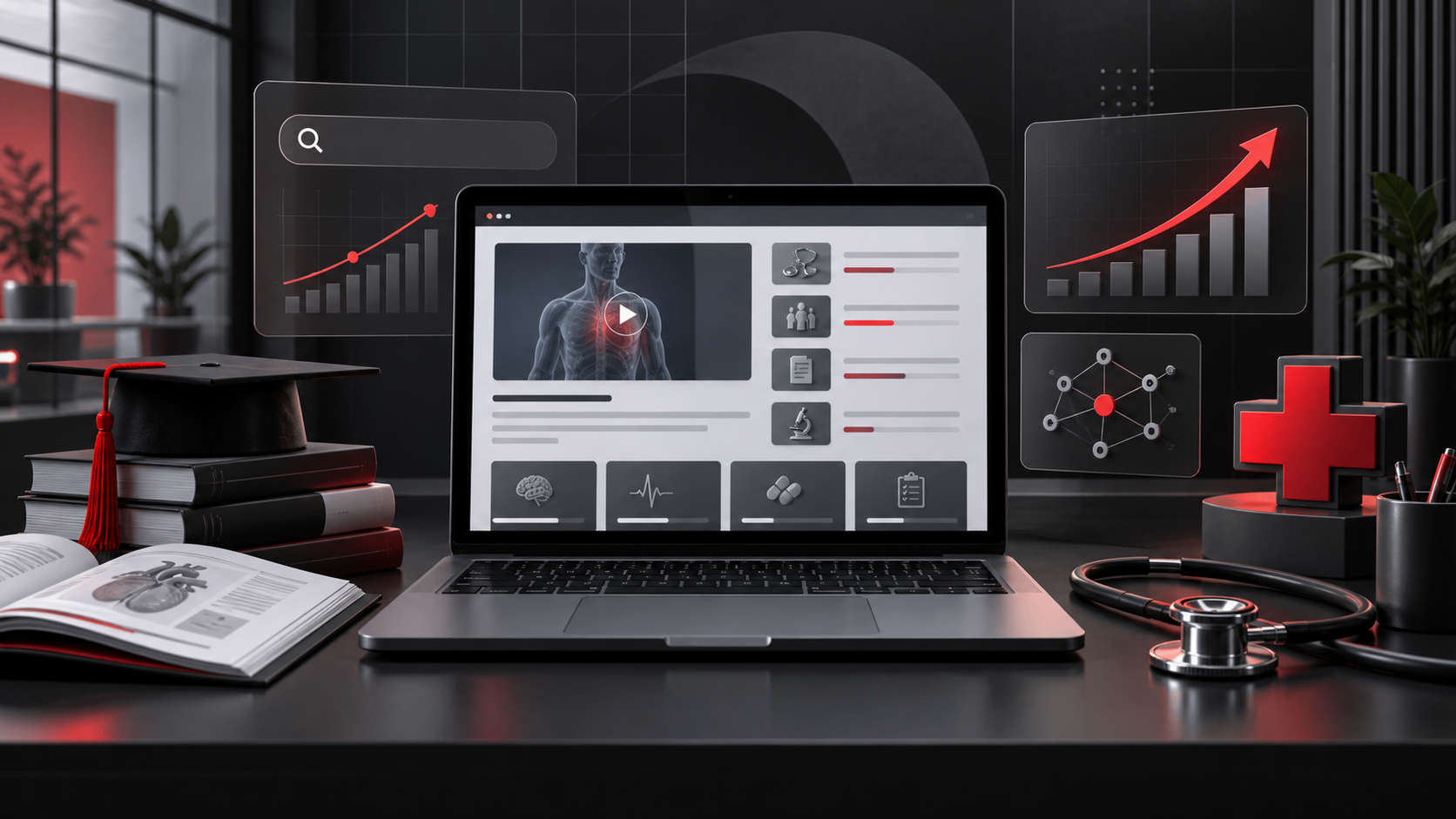 SEO técnico e mensuração digital no projeto Cursos para Clínicas